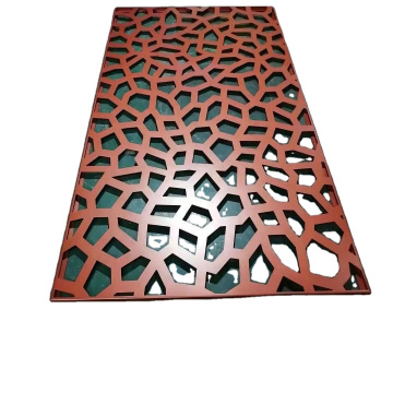 Laser cut metal decorative screen Metal Divider